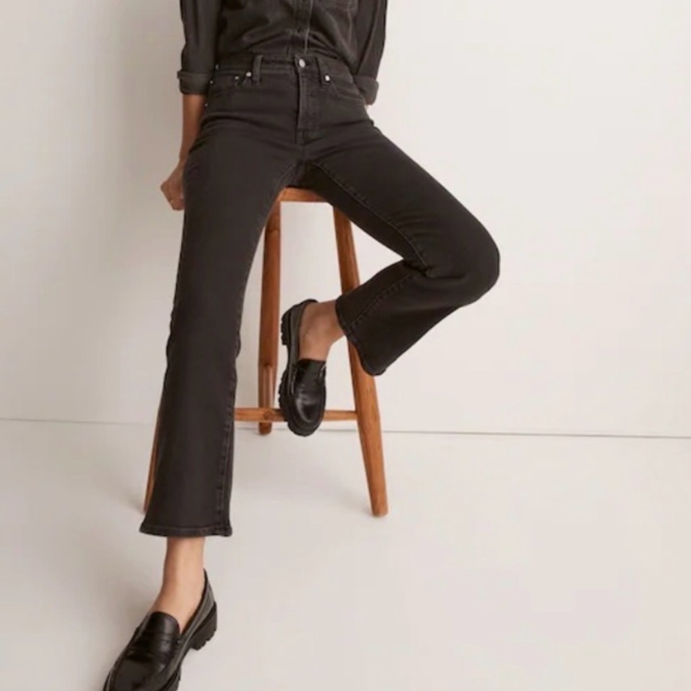 Madewell Mid Rise Kick Out Jeans